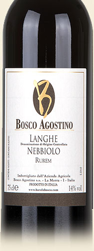 Langhe Nebbiolo Bosco Agostino